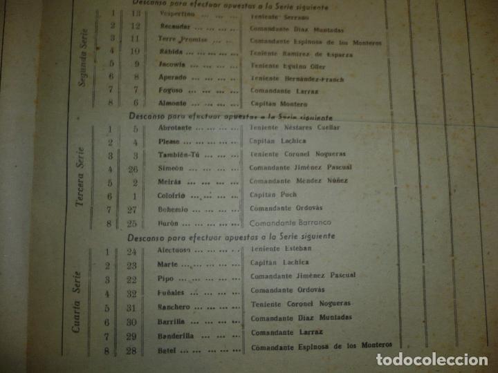 Coleccionismo deportivo: VIII CONCURSO HIPICO JAEN PROGRAMA DIA 21-10-1949 - Foto 6