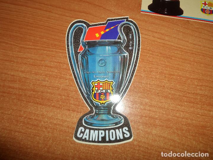 Collectionnisme sportif: ADHESIVO BARCELONA CAMPIONS CAMPEON DE EUROPA 1992 92