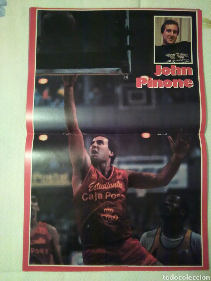 Coleccionismo deportivo: P&oacute;ster ACB John pinone - as 42x28 - Foto 1