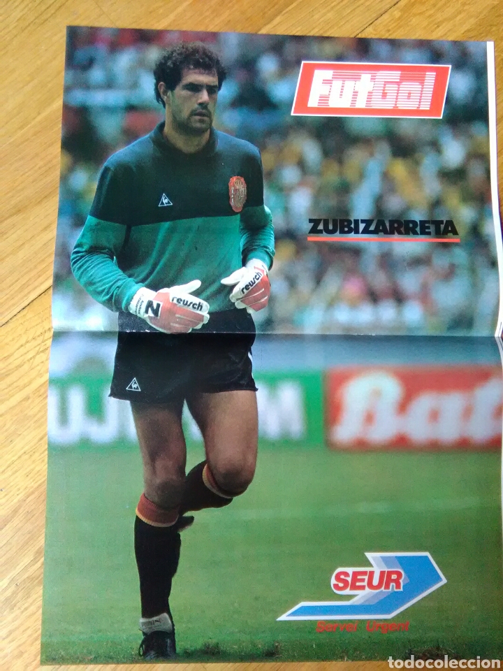 Coleccionismo deportivo: P&oacute;ster 42X30 - zubizarreta - Foto 1