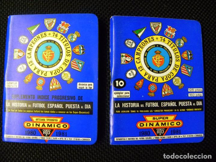 Coleccionismo deportivo: SUPER DINAMICO TEMPORADA 80-81 - Foto 1