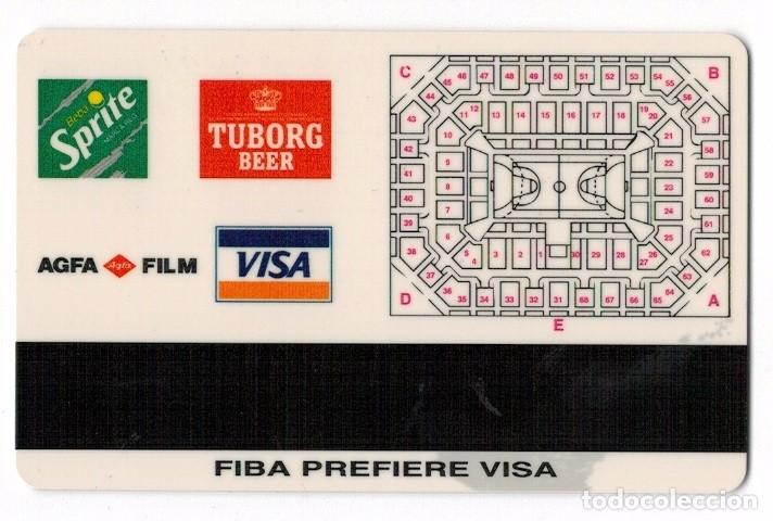 Coleccionismo deportivo: ABONO FINAL FOUR 95 - ZARAGOZA 1995 - Foto 2