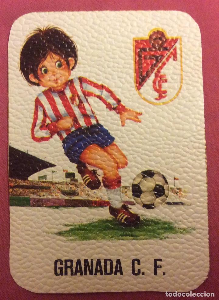 Collectionnisme sportif: GRANADA C.F.  MEDIDAS 7,5 cm x 10,5 cm