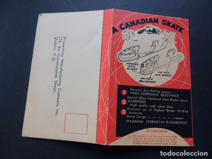 Coleccionismo deportivo: A CANADIAN SKATE / GARANTIA DE PATINES - Foto 1