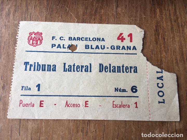 Sports collectibles: R2291 ENTRADA TICKET BALONCESTO BARCELONA A&Ntilde;OS 80