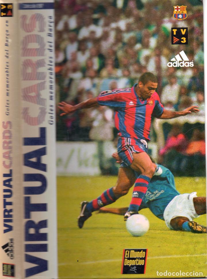 Coleccionismo deportivo: FICHERO COMPLETO DE 16 VIRTUAL CARDS GOLES  MEMORABLES DEL BARCA - Foto 1