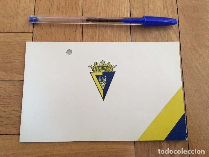 Sports collectibles: R14646 AGRADECIMIENTO FELICITACION ASCENSO SEGUNDA DIVISION CADIZ 1969 1970 FOTO PLANTILLA