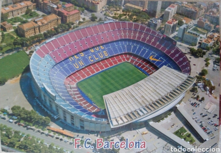 Coleccionismo deportivo: POSTAL CAMP NOU. FC BARCELONA - Foto 1