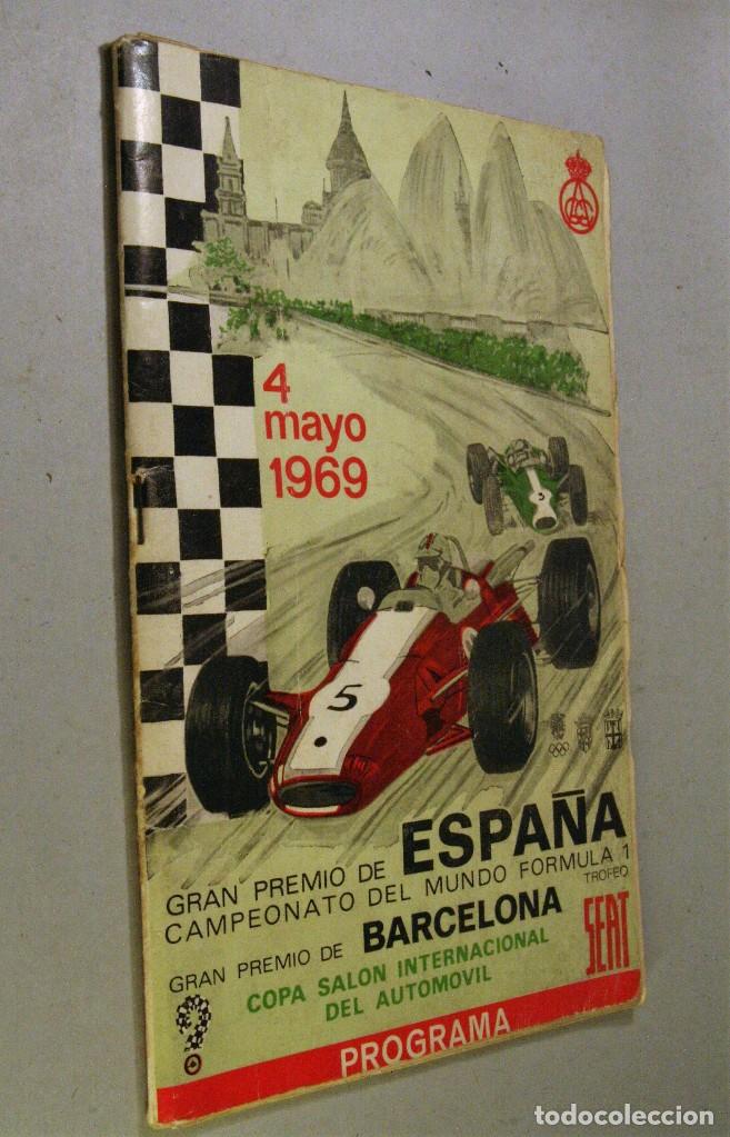 Sports collectibles: Programa Gran Premio de Espa&ntilde;a 1969.