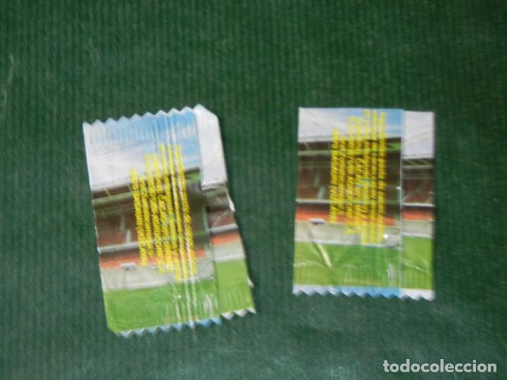 Coleccionismo deportivo: 2 ENVOLTORIOS CHOCOLATINAS AGRUCONF - ATHLETIC CLUB BILBAO - Foto 2
