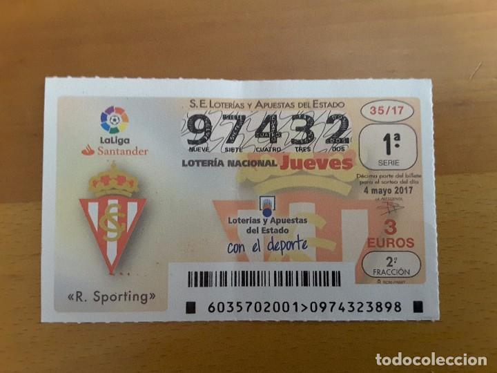 Coleccionismo deportivo: LOTER&Iacute;A JUEVES - A&Ntilde;O 2007 - Foto 1