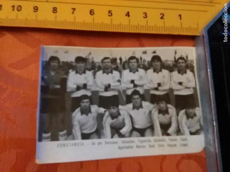 Collectionnisme sportif: RECORTE FOTOGRAFICO FUTBOL LIGA 1983 - CONSTANCIA