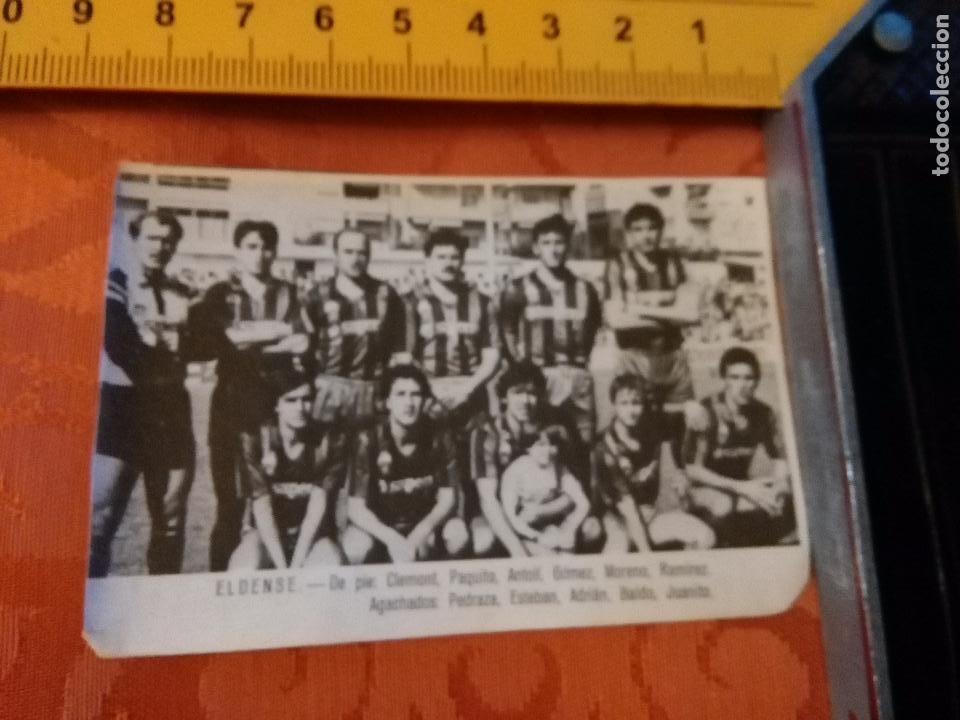 Collectionnisme sportif: RECORTE FOTOGRAFICO FUTBOL LIGA 1983 - ELDENSE