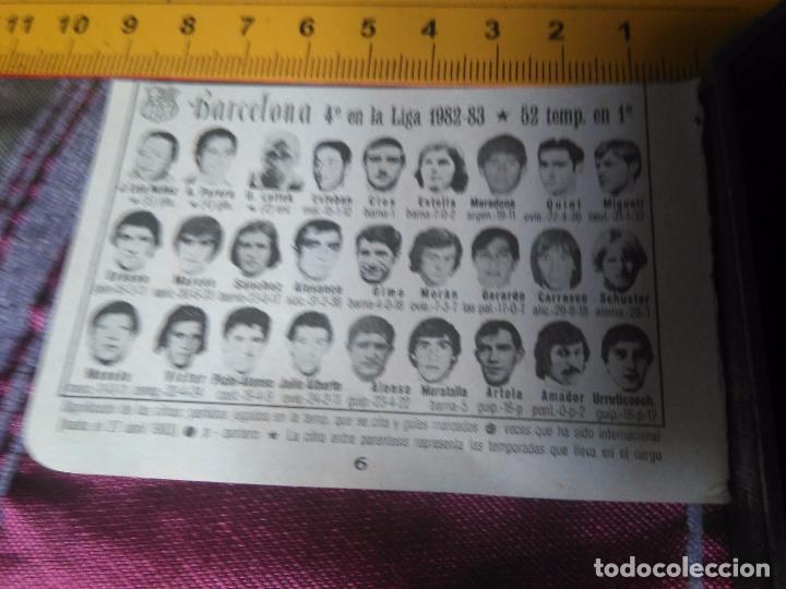 Sammelleidenschaft Sport: RECORTE FOTOGRAFICO FUTBOL LIGA - 1982 - 1983 BARCELONA