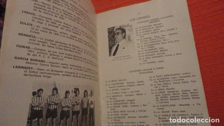 Coleccionismo deportivo: REAL BETIS BALOMPIE.MEMORIA 1974-1975 - Foto 8