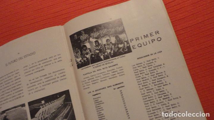 Coleccionismo deportivo: REAL BETIS BALOMPIE.MEMORIA 1974-1975 - Foto 11