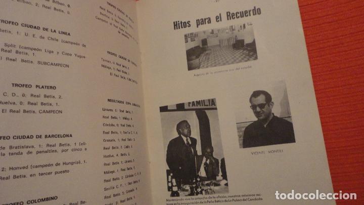 Coleccionismo deportivo: REAL BETIS BALOMPIE.MEMORIA 1974-1975 - Foto 12