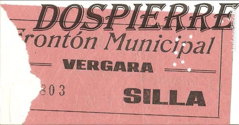 Coleccionismo deportivo: ENTRADA, FRONT&Oacute;N MUNICIPAL DE VERGARA, 10/02/1968, - Foto 1
