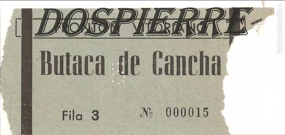 Coleccionismo deportivo: ENTRADA, FRONT&Oacute;N VITORIANO, A&Ntilde;OS 70 - Foto 1