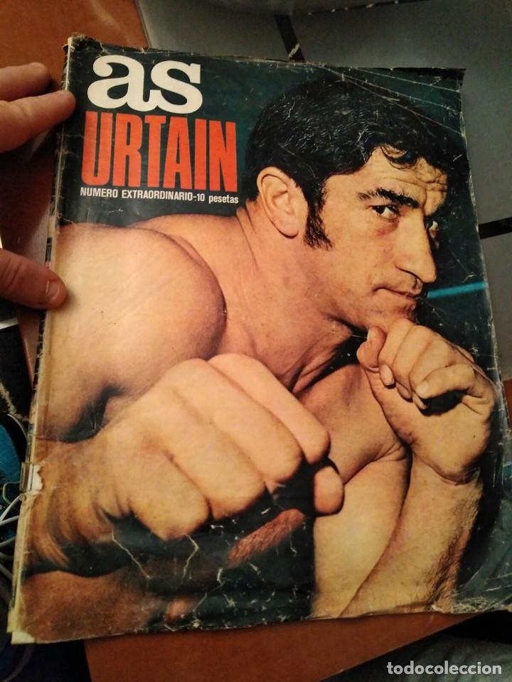 Coleccionismo deportivo: revista  as  sobre  urtain - Foto 1