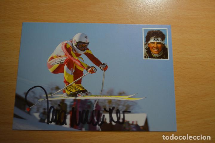 Sammelleidenschaft Sport: POSTAL DE LA CICLISTA MARIA WALLISER (SUIZA)