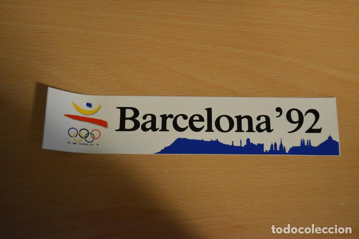 Coleccionismo deportivo: PEGATINA OLIMPIADA BARCELONA 92 - Foto 1