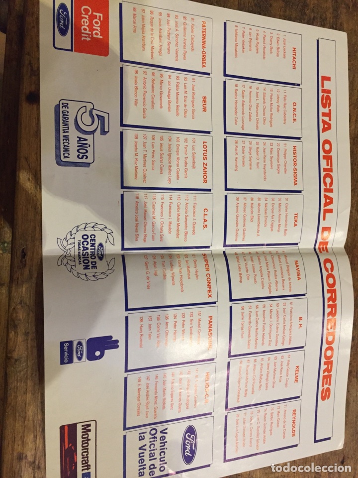 Coleccionismo deportivo: Manual de la vuelta Burgos 1989 - Foto 2