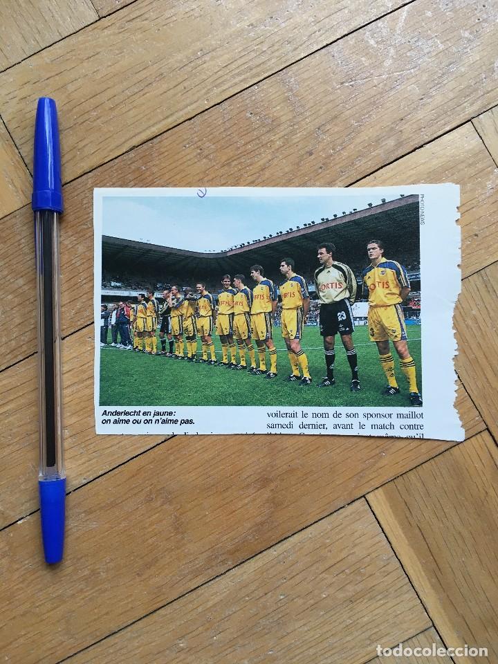 Sammelleidenschaft Sport: R24066 RECORTE DE PRENSA FUTBOL PLANTILLA JUGADORES ANDERLECHT