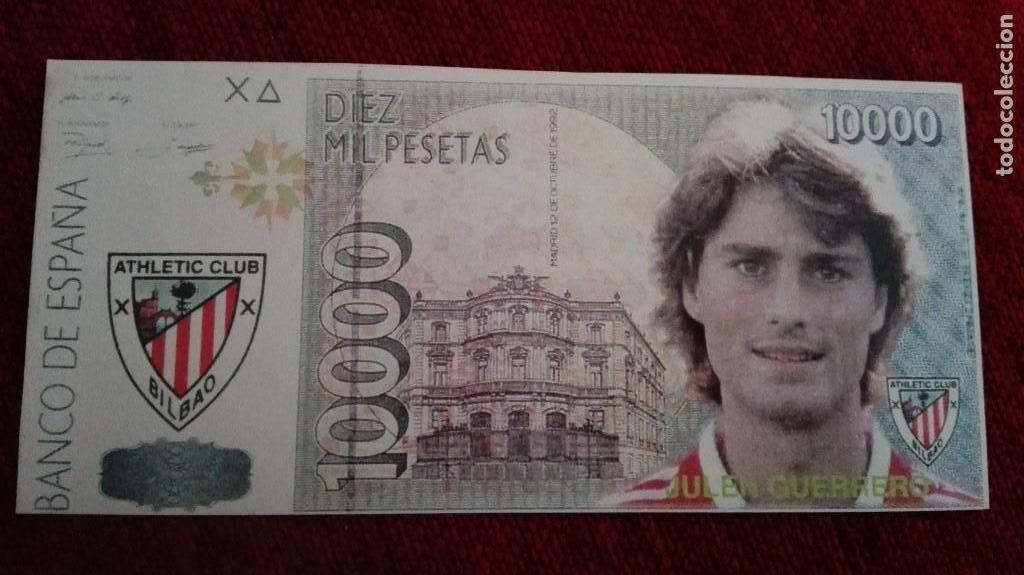 Futbol Billete 10000 Pesetas Julen Guerrero Cap Vendido En Venta Directa 111688647