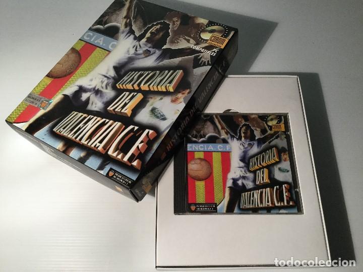 Coleccionismo deportivo: Historia del Valencia C.F. CDROM Interactivo - Foto 2