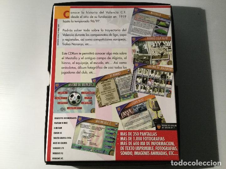 Coleccionismo deportivo: Historia del Valencia C.F. CDROM Interactivo - Foto 4