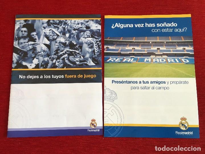 Sports collectibles: RP FANZINE DOCUMENTO PUBLICIDAD REAL MADRID CARNET MADRIDISTA ESTADIO SANTIAGO BERNABEU