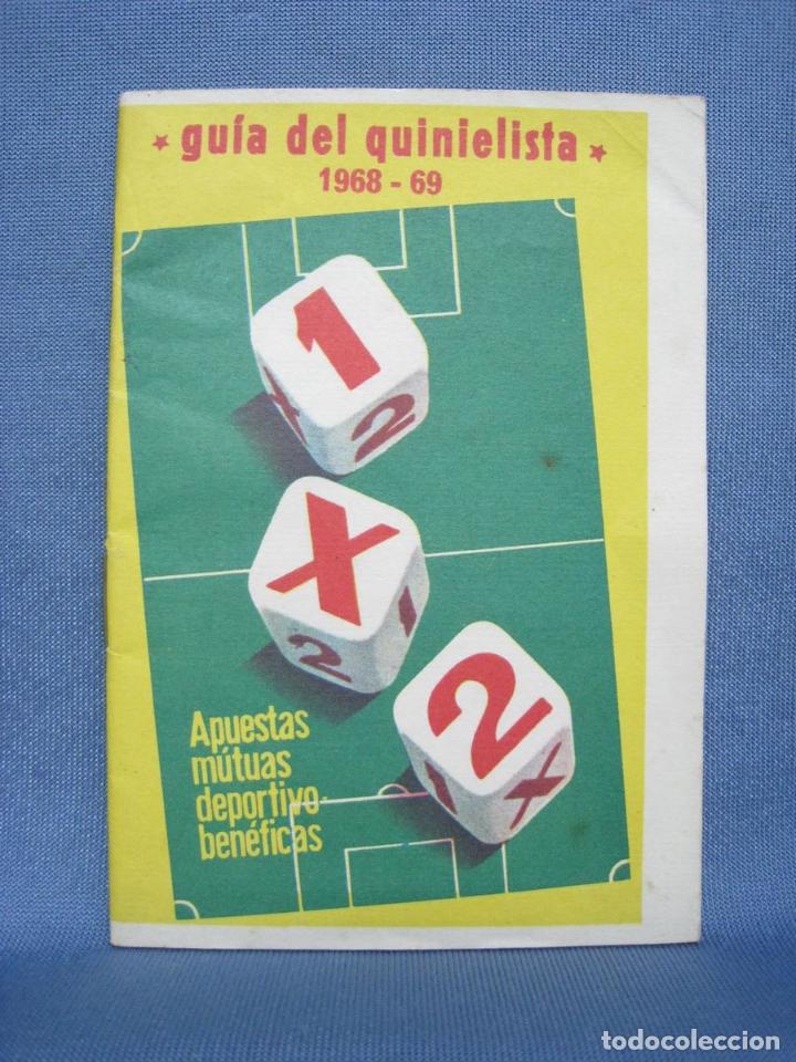 Coleccionismo deportivo: GUIA QUINIELISTA 1968-1969 68-69 - Foto 1