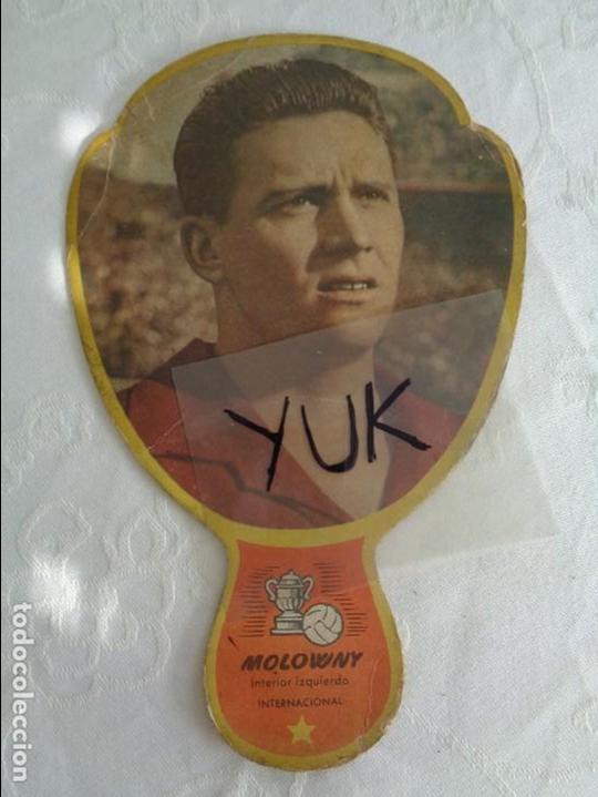 Collectionnisme sportif: ABANICO - PAY PAY FUTBOLISTA DEL REAL MADRID Y SELECCION ESPA&Ntilde;OLA - molowny - 1950 mundial brasil