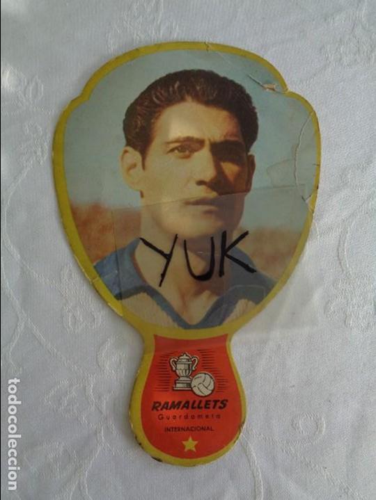 Collectionnisme sportif: ABANICO - PAY PAY DEL FUTBOLISTA DEL barcelona Y DE LA SELECCION ESPA&Ntilde;OLA - ramallets - 1950 brasil