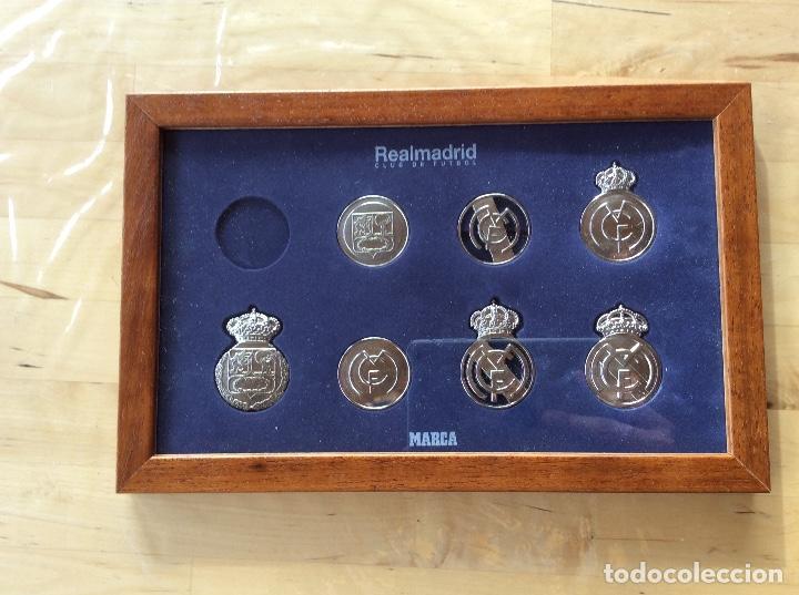 Coleccion escudos del real madrid Futbol de segunda mano y barato