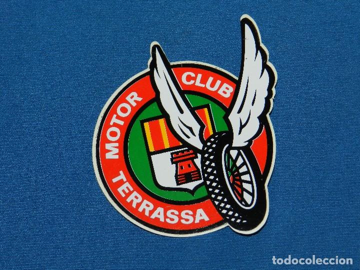 Sports collectibles: (ALB2) MOTOR CLUB TERRASSA , 7'5 CM, BUEN ESTADO