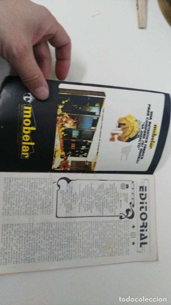 Coleccionismo deportivo: antiguo programa futbol real madrid estrella roja - Foto 2