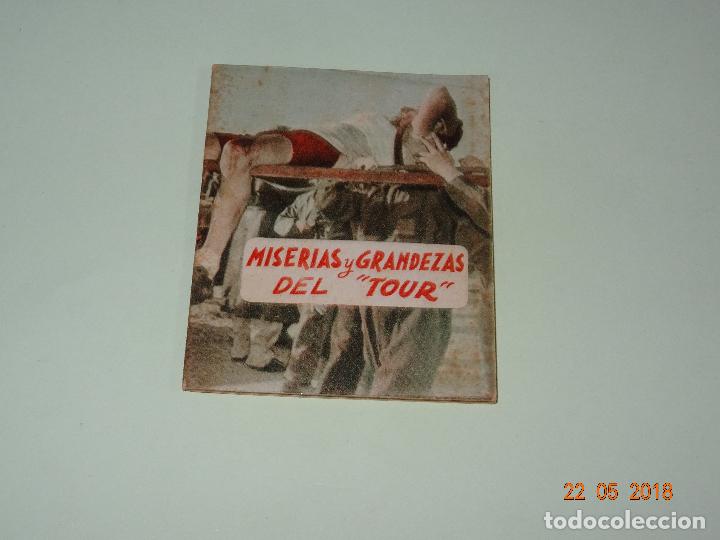 Coleccionismo deportivo: Antiguo Librito *MISERIAS Y GRANDEZAS DEL TOUR* de Editorial Deportiva FHER - A&ntilde;o 1950s.