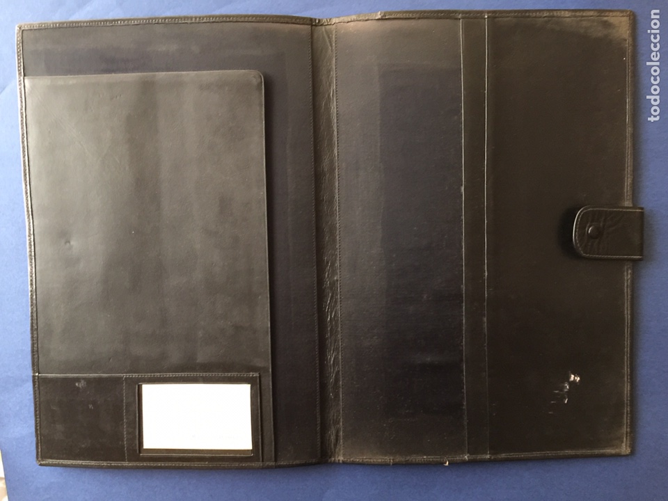 Coleccionismo deportivo: Congreso FIFA.Brasil 1976. Carpeta piel - Foto 2
