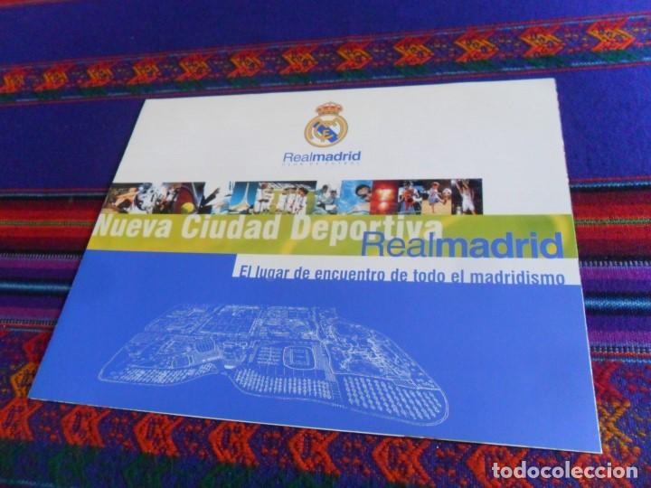 Sammelleidenschaft Sport: TR&Iacute;PTICO NUEVA CIUDAD DEPORTIVA REAL MADRID. MUY BUEN ESTADO.
