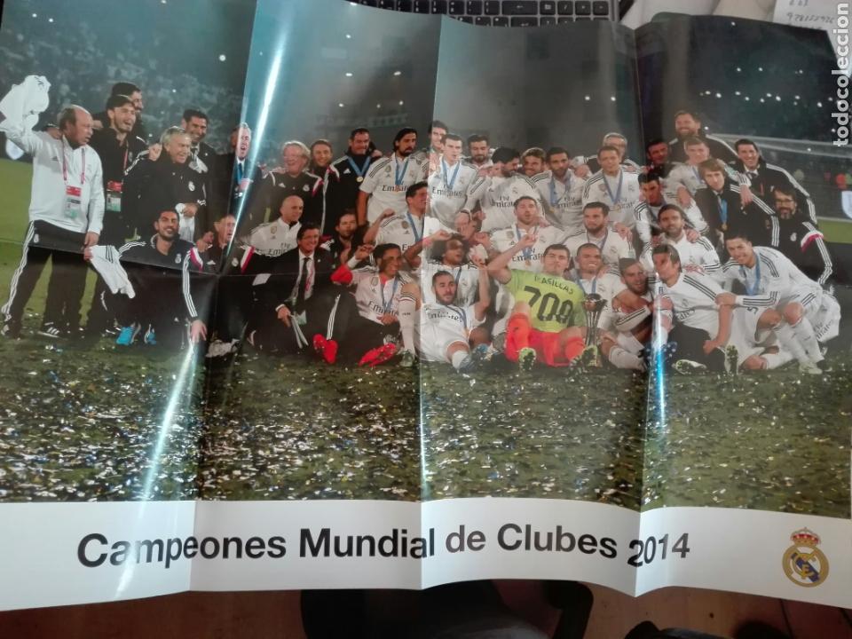 Collectionnisme sportif: POSTER REAL MADRID 2014 Campeones Mundial de Clubes