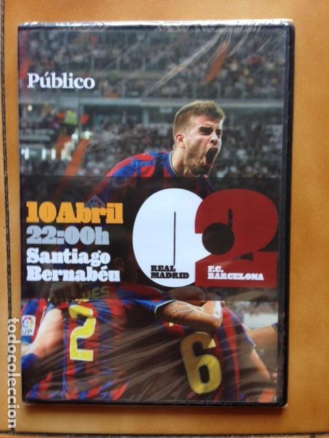 Collectionnisme sportif: DVD 10 ABRIL 22:00H SANTIAGO BERNABEU REAL MADRID F.C. BARCELONA - PRECINTADO