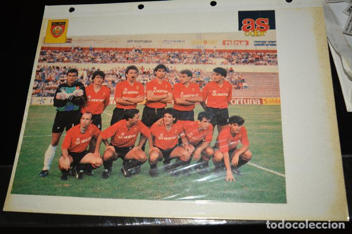 Coleccionismo deportivo: RECORTE DE AS ,DEL RCD MALLORCA ,TEMPORADA 1990-91 - Foto 1
