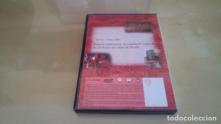 Coleccionismo deportivo: DVD SEVILLA FC (CELEBRACI&Oacute;N DE LA FINAL COPA UEFA 2007) - Foto 2