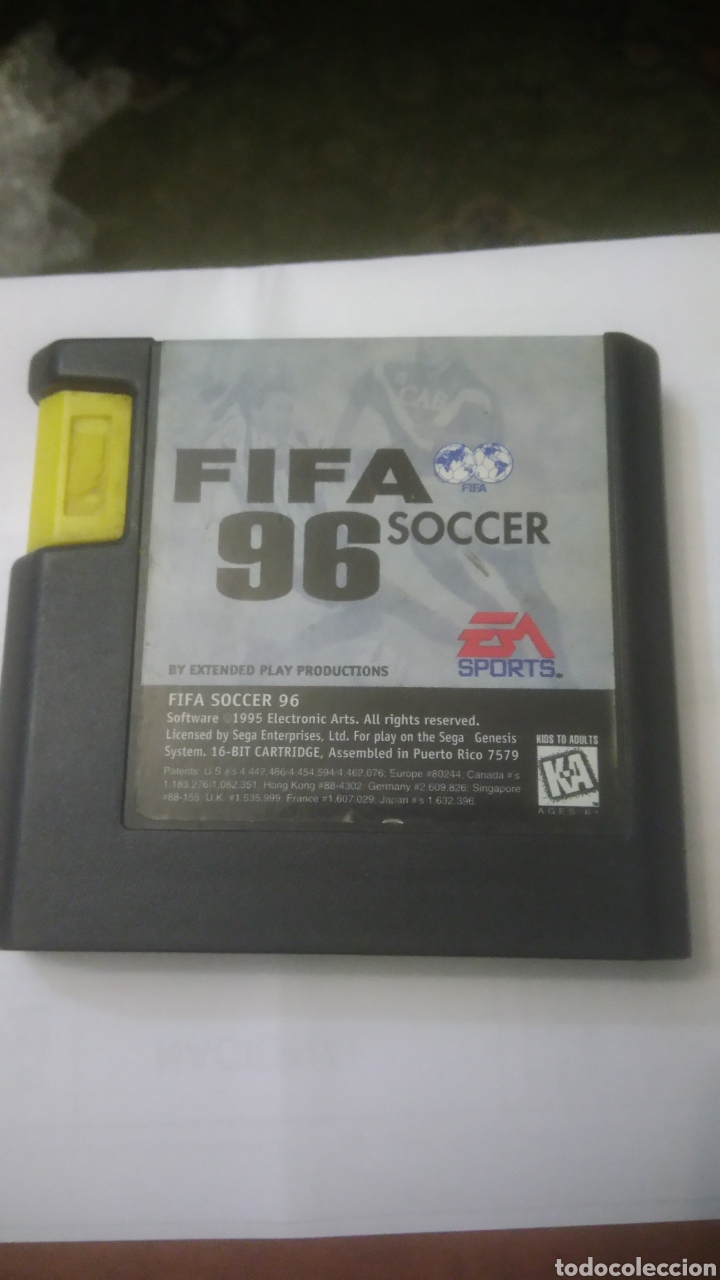 Sports collectibles: JUEGO FIFA 1996. software 1995. Electr&oacute;nic Arts. No se si funciona. No se probarlo. DEPORTES.