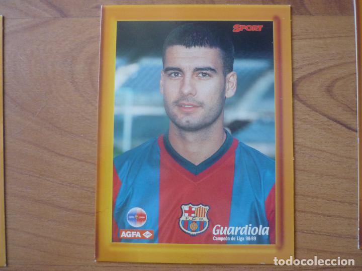 Sports collectibles: FOTO PORTARRETRATOS PEP GUARDIOLA (FC BARCELONA) 16,5 X 12 CMS AGFA SPORT - BAR&Ccedil;A LIGA 1998 1999