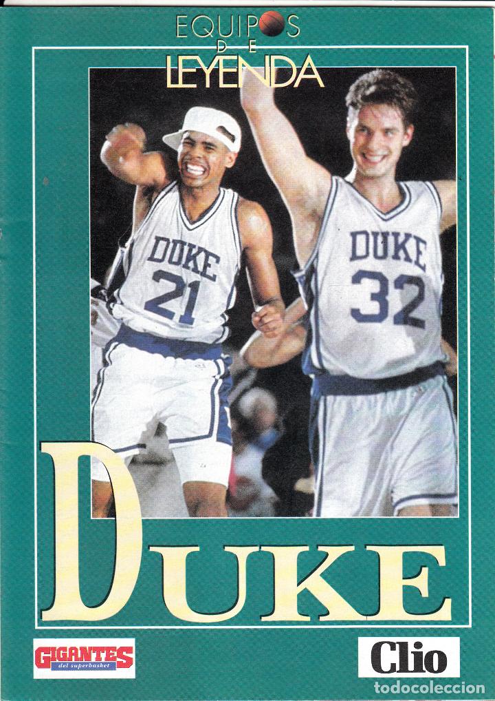 Sports collectibles: GIGANTES DEL SUPERBASKET. EQUIPOS DE LEYENDA. 'DUKE' ( UN FASC&Iacute;CULO)