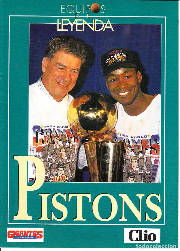 Sports collectibles: GIGANTES DEL SUPERBASKET. EQUIPOS DE LEYENDA. 'PISTONS' ( UN FASC&Iacute;CULO)