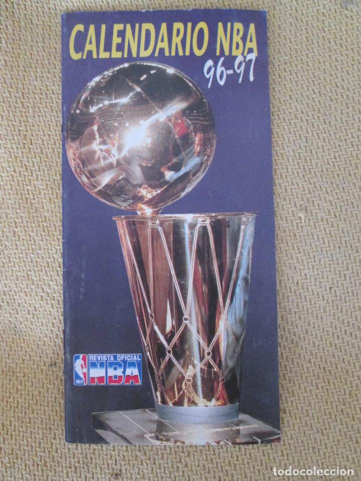 Coleccionismo deportivo: CALENDARIO NBA 96 97 REVISTA NBA - Foto 1
